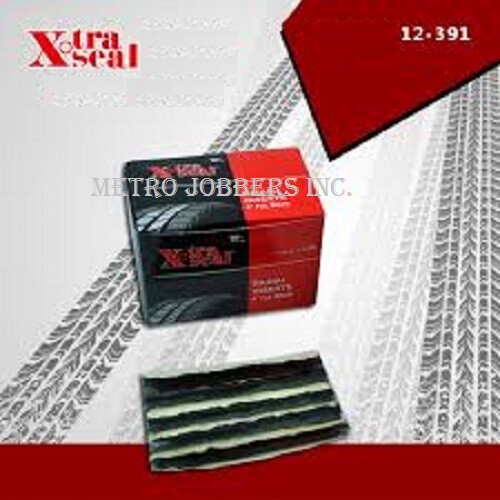 Xtra Seal 4" Black Radial Plugs Tubeless Tire Repair 12-391 Made In USA 50/Box