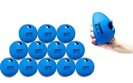 Tanner Soft Rubber Limited Flight Airflow Training Softballs (set Of 6)