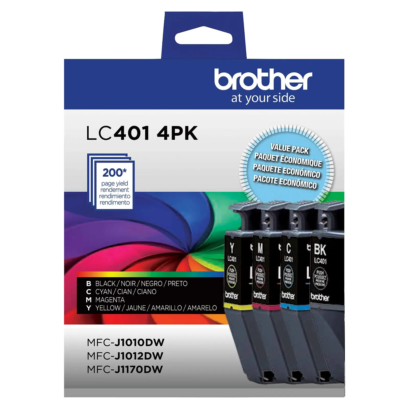 Brother Genuine LC401 / LC401XL Ink Cartridge MFC-J1010DW MFC-J1012DW MFC-J1170D