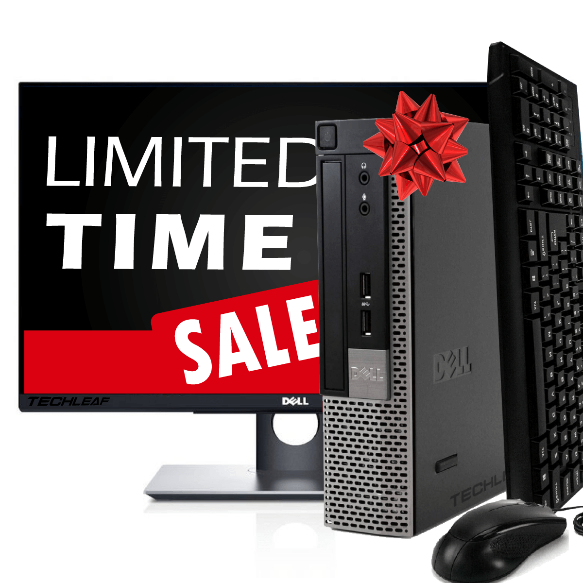 Dell i5 Desktop Computer PC | up to 16GB RAM, 4TB SSD, 22" LCD | Windows 10 WiFi