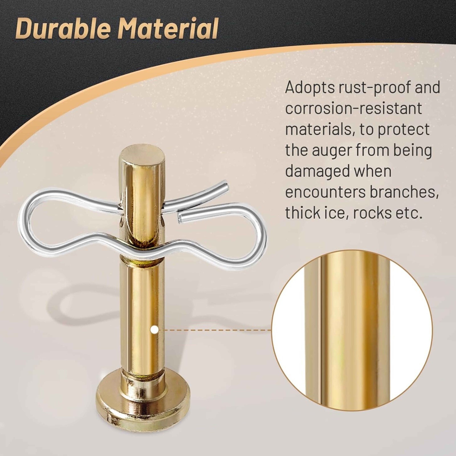 20PK Snowblower Shear Pin Kit Includes 738-04124A Shear & 714-04040 Cotter Pins