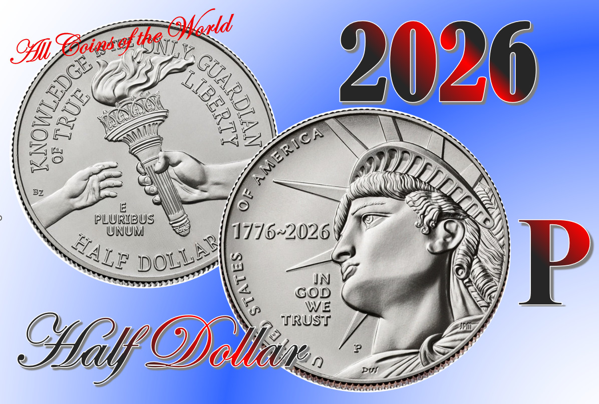 Enduring Liberty 2026  P Semiquincentennial Half Dollar - 1 Coin