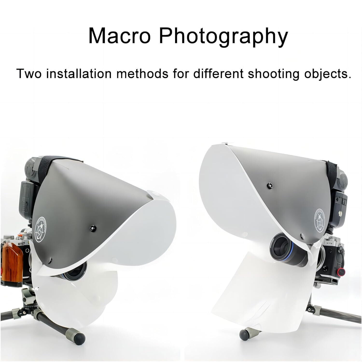 GUAGE Macro Camera Flash light Speedlite Softbox Diffuser Reflector Small Size