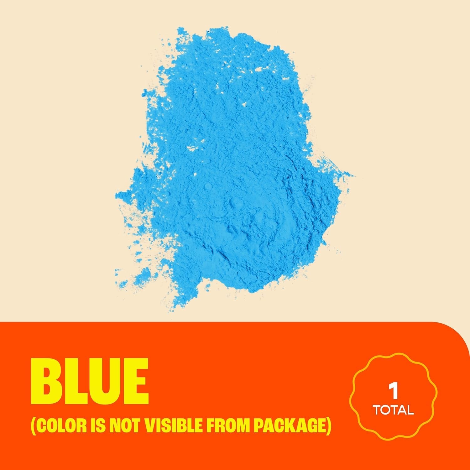 Color Blaze Gender Reveal Powder 2lbs Blue Baby Boy Party Shower (2 - 1LB bags)