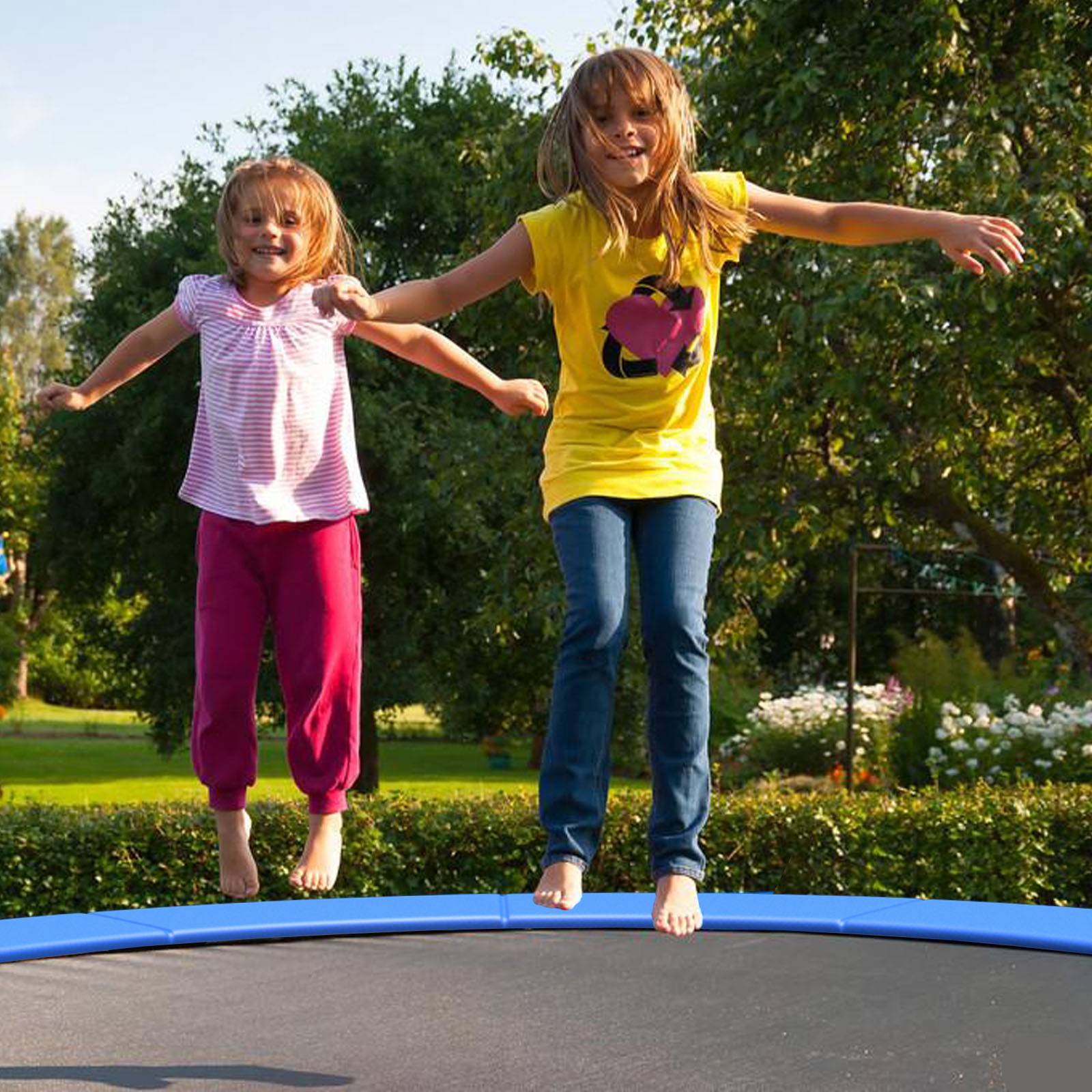 8/10/12/14/15/16FT Trampoline Replacement Safety Pad Universal Spring Cover