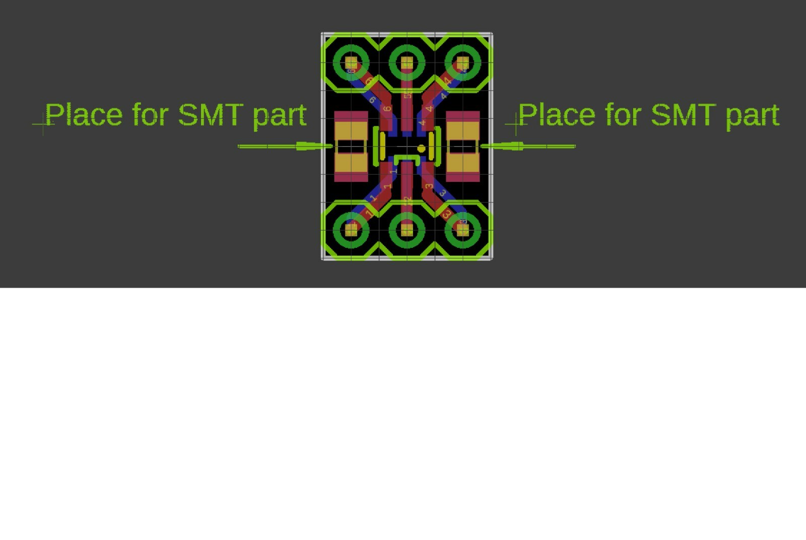 4 pcs SOT23 SOT323 to DIP adapter boards.