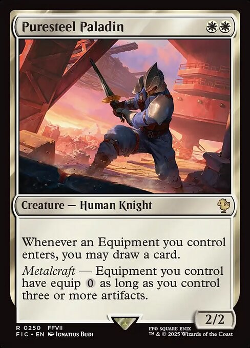 Puresteel Paladin 250 R Normal FIC MTG NM