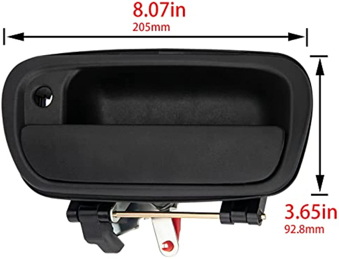 Tailgate Handle & Bezel for Chevrolet Silverado; GMC Sierra 1500, 2500, 3500