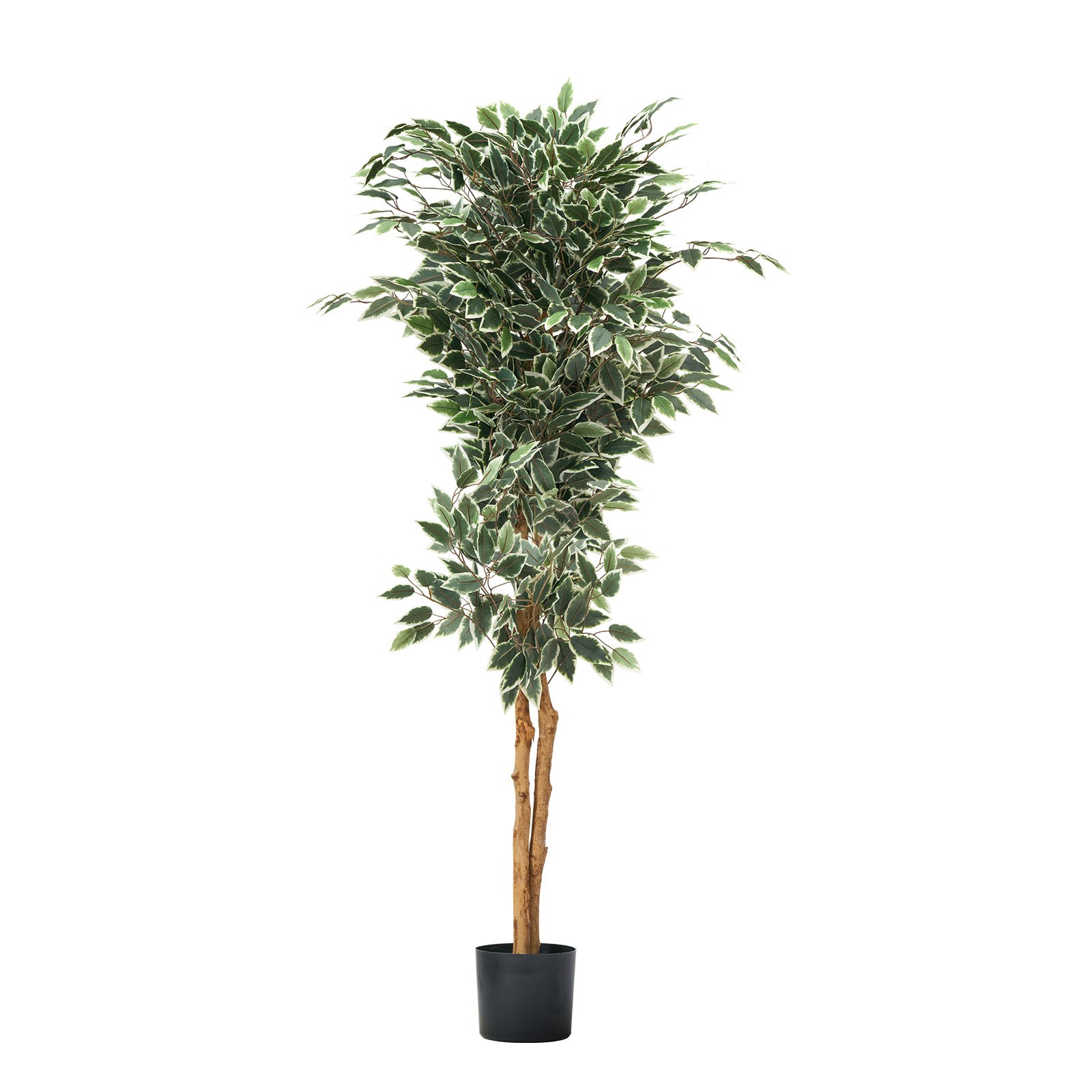 Uimoso 5FT Artificial Ficus Tree Faux Plant for Indoor Decor