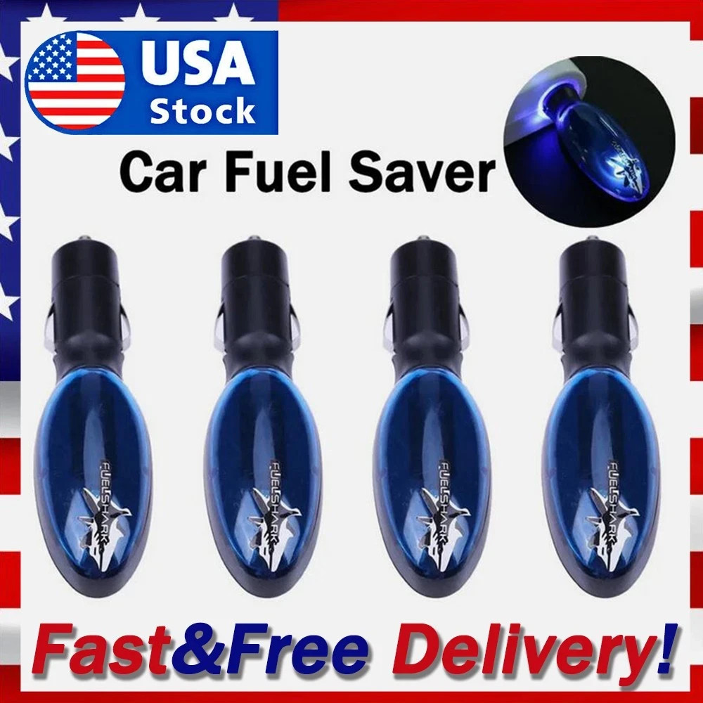 1-4Pcs Gas Fuel Sync Farther Automotive Save More Fuel Instantly Spill Save