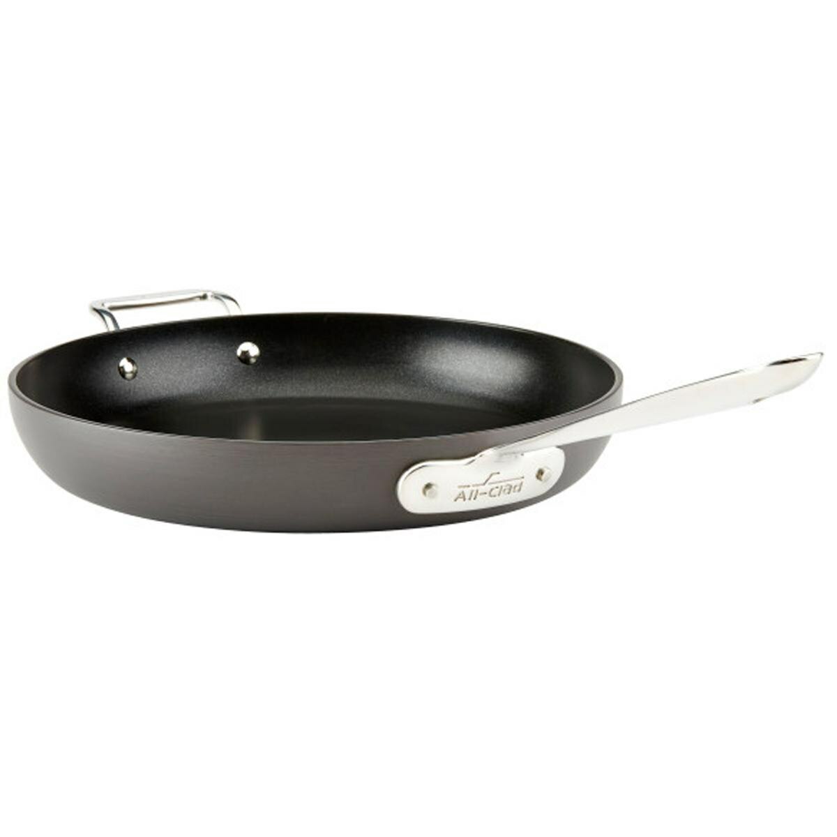 All-Clad HA1 Hard Anodized Nonstick  PFOA Free  12" Open fry pan