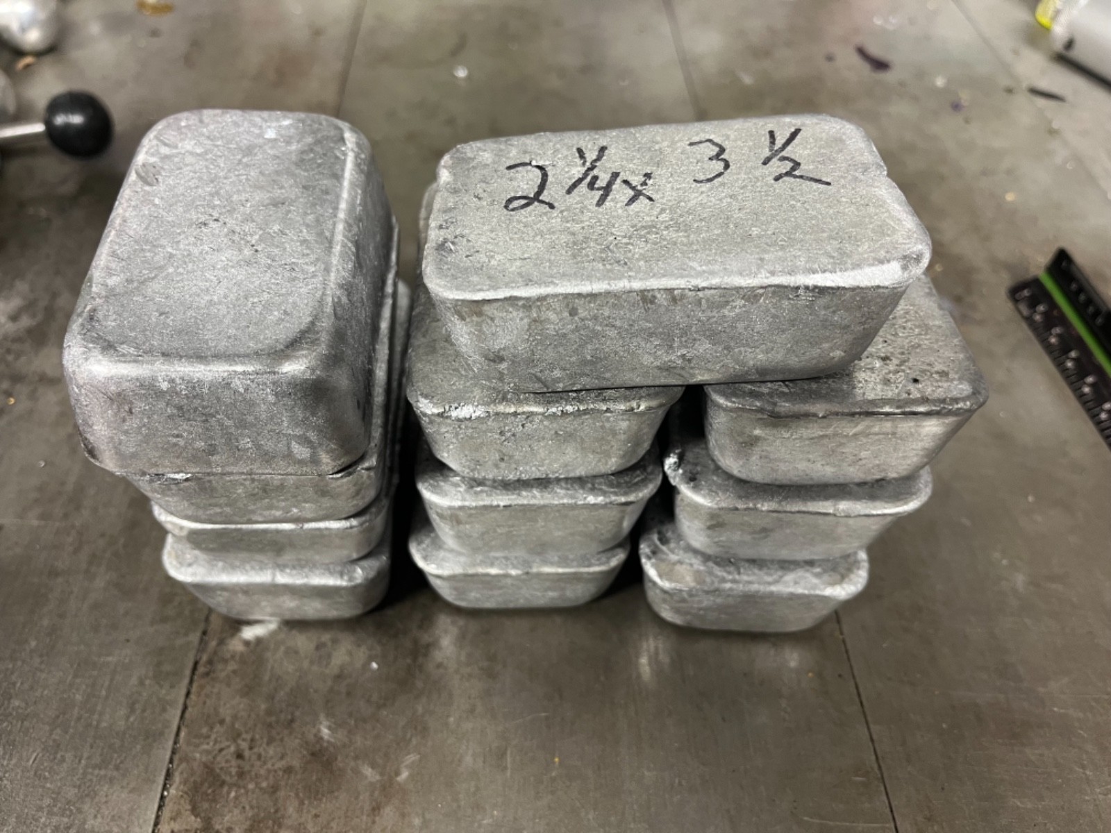 18 LB CLEAN FLUXED SOFT LEAD INGOTS FISHING HUNTING SINKERS BULLETS