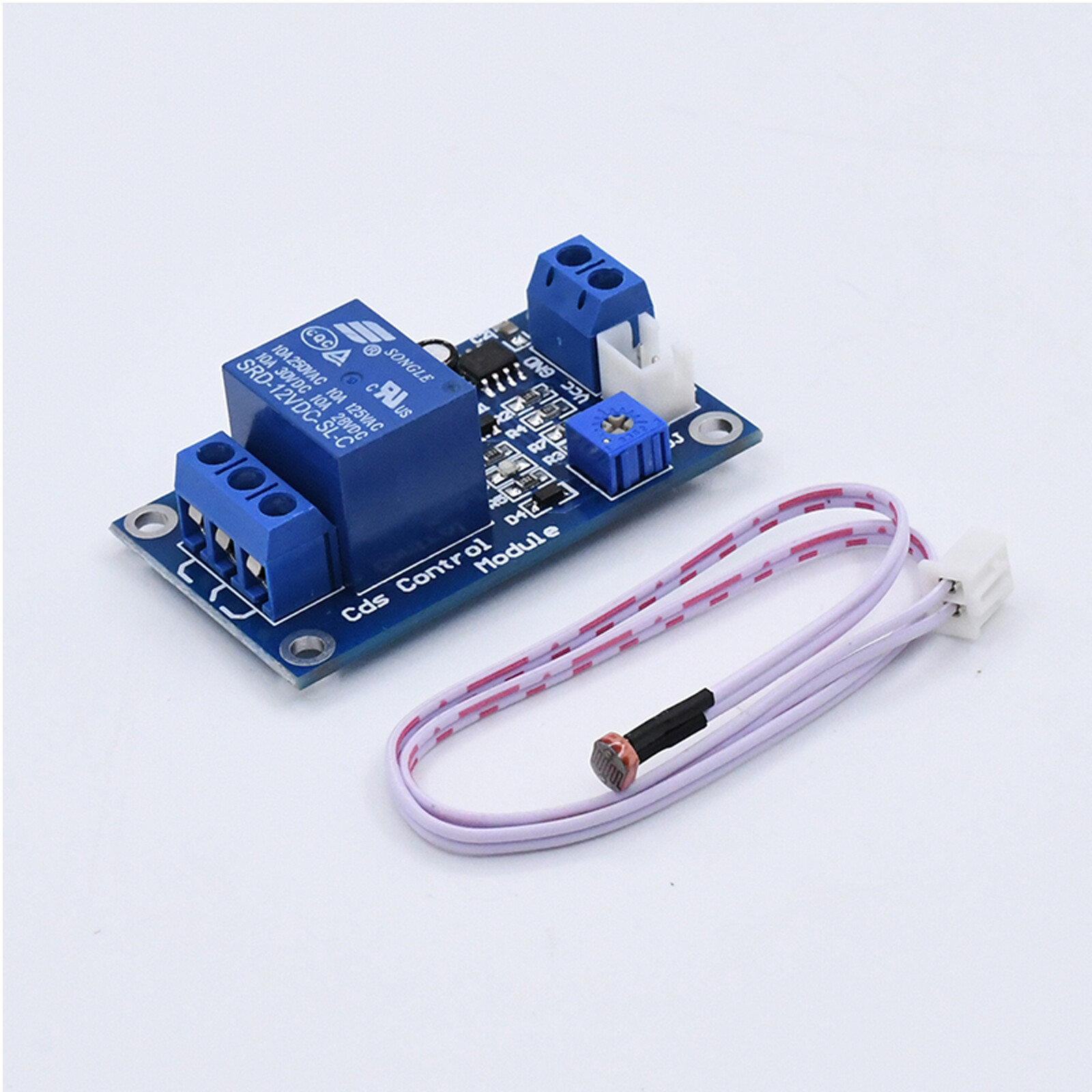 DC 5V/12V/24V Light Control Switch Photoresistor Relay Module Detection Sensor