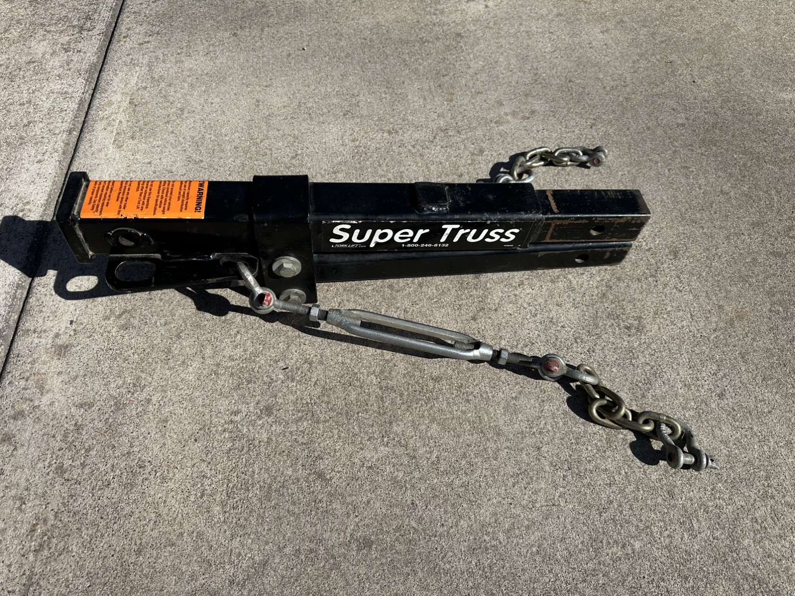 TorkLift SuperTruss Hitch Extension for SuperHitch Hitch Receivers Used
