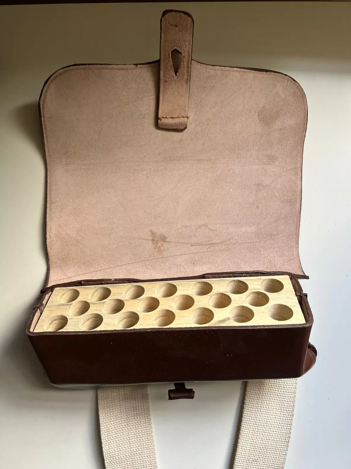 Brown Revolutionary War Cartridge Box