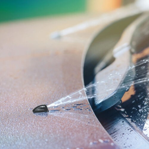 2xCar Windshield Wiper Washer Squirter Nozzle Spray Jet Kit Fluid Hose Universal