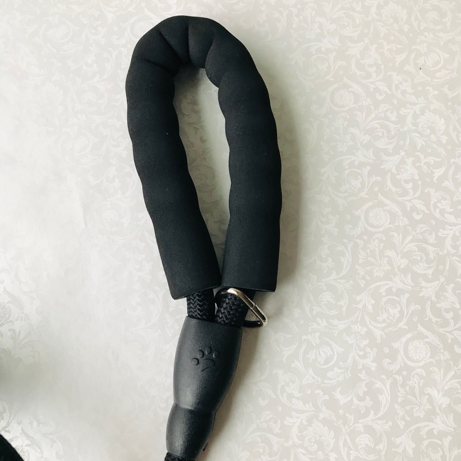 Dog Dexypaws rope leash Dog Leash w/ Comfort Handle 6 ft Black New