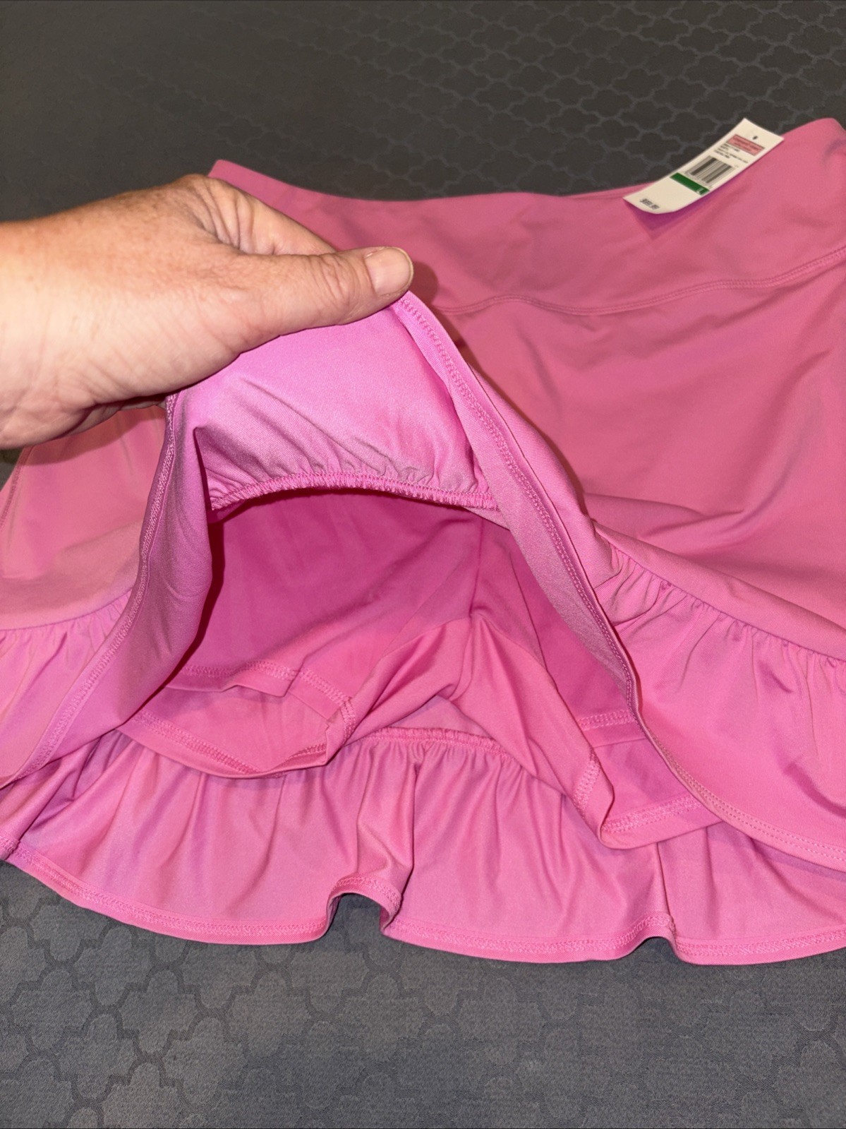 NEW Vineyard Vines Tisbury Performance Ruffle Skirt Pink With Tag Size Large $69