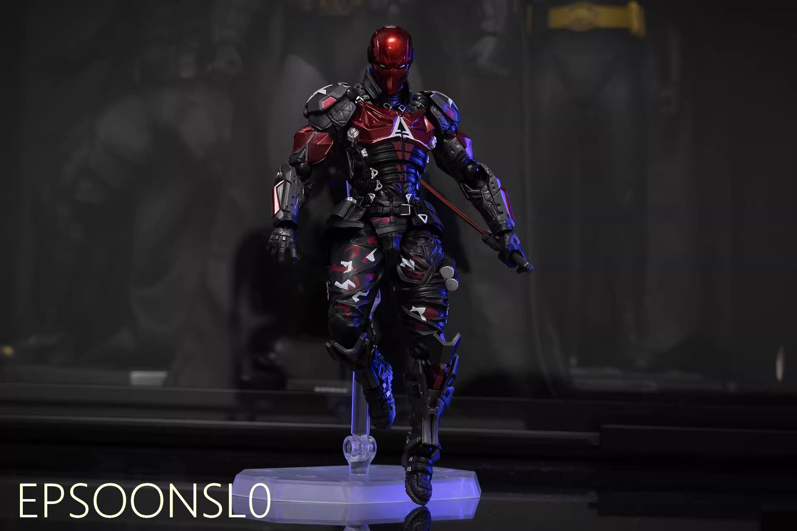 US! COSER TOYS Red Hood Jason Todd 1/12 Head Carving Action Figure Toy Head kits