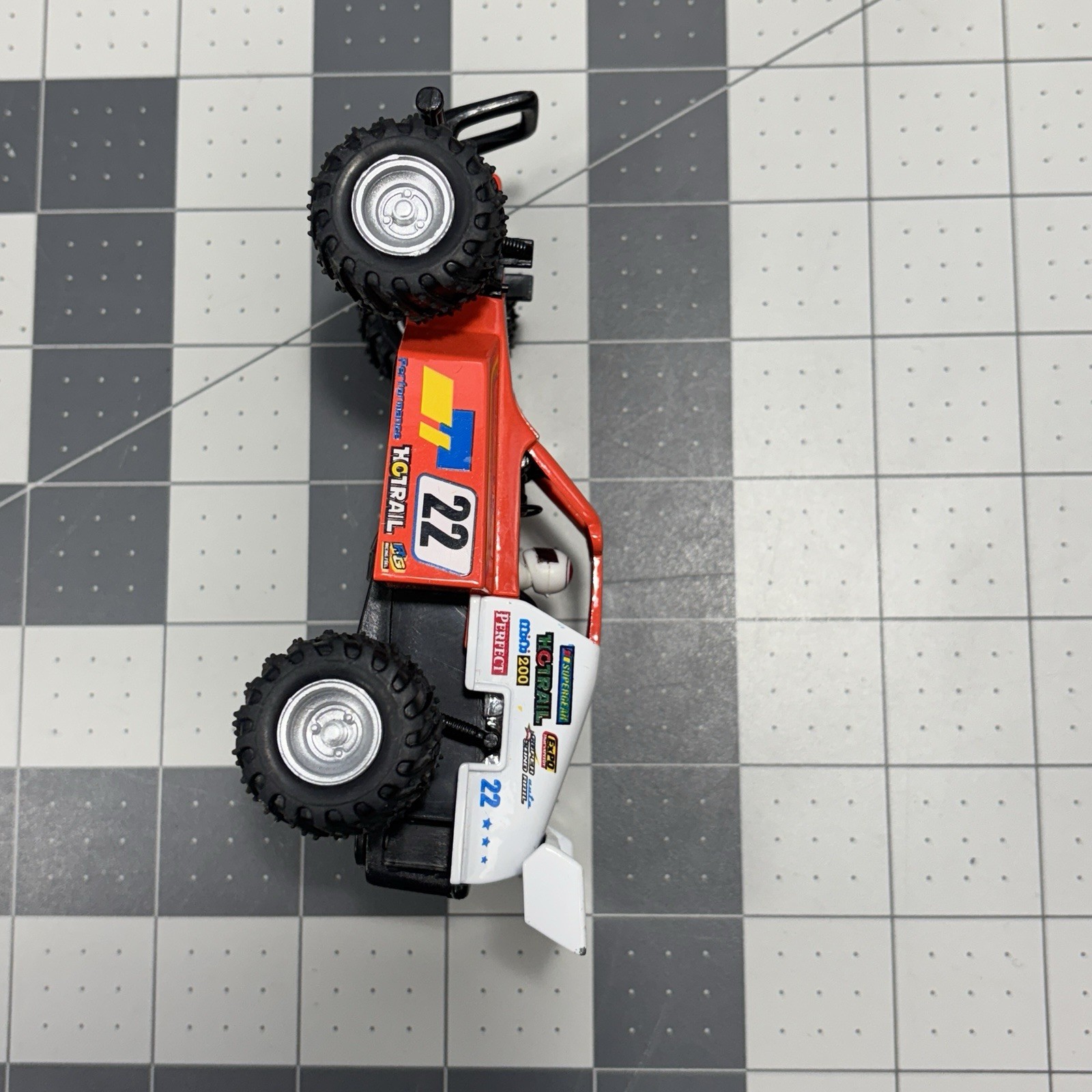 Racer Pullback Diecast Buggy Vehicle #22 HotRail Performance Kinsfun Toy 2014