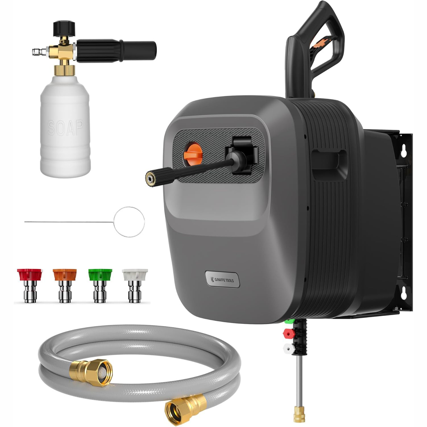 Giraffe Tools Max 2500 PSI Grandfalls Pressure Washer G20B Electric Power Washer