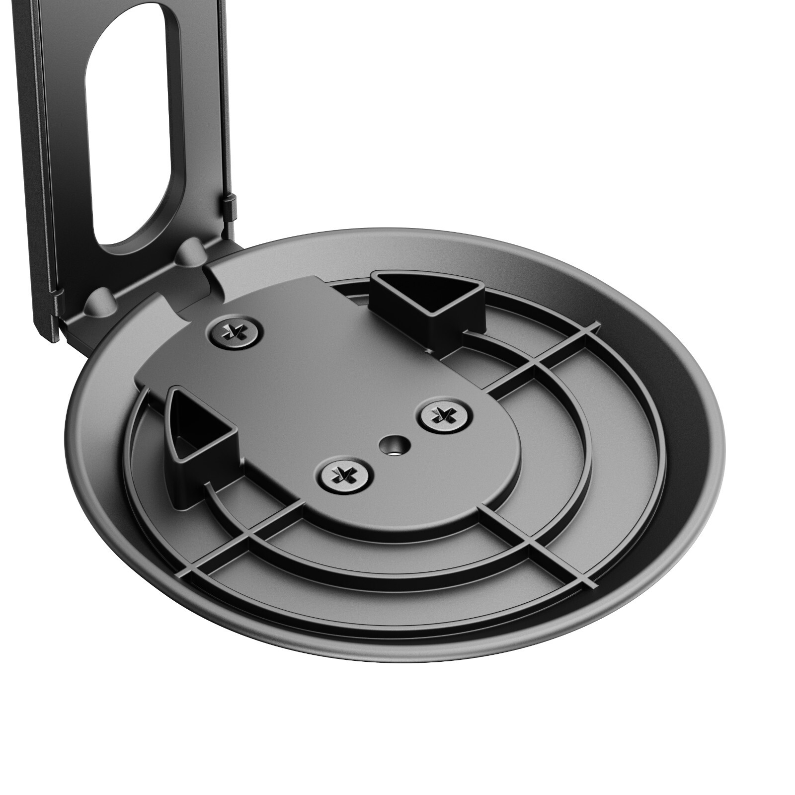 ynVISION Adjustable Wall Mount Compatible with Sonos ERA 100 - Black - 2 Pack