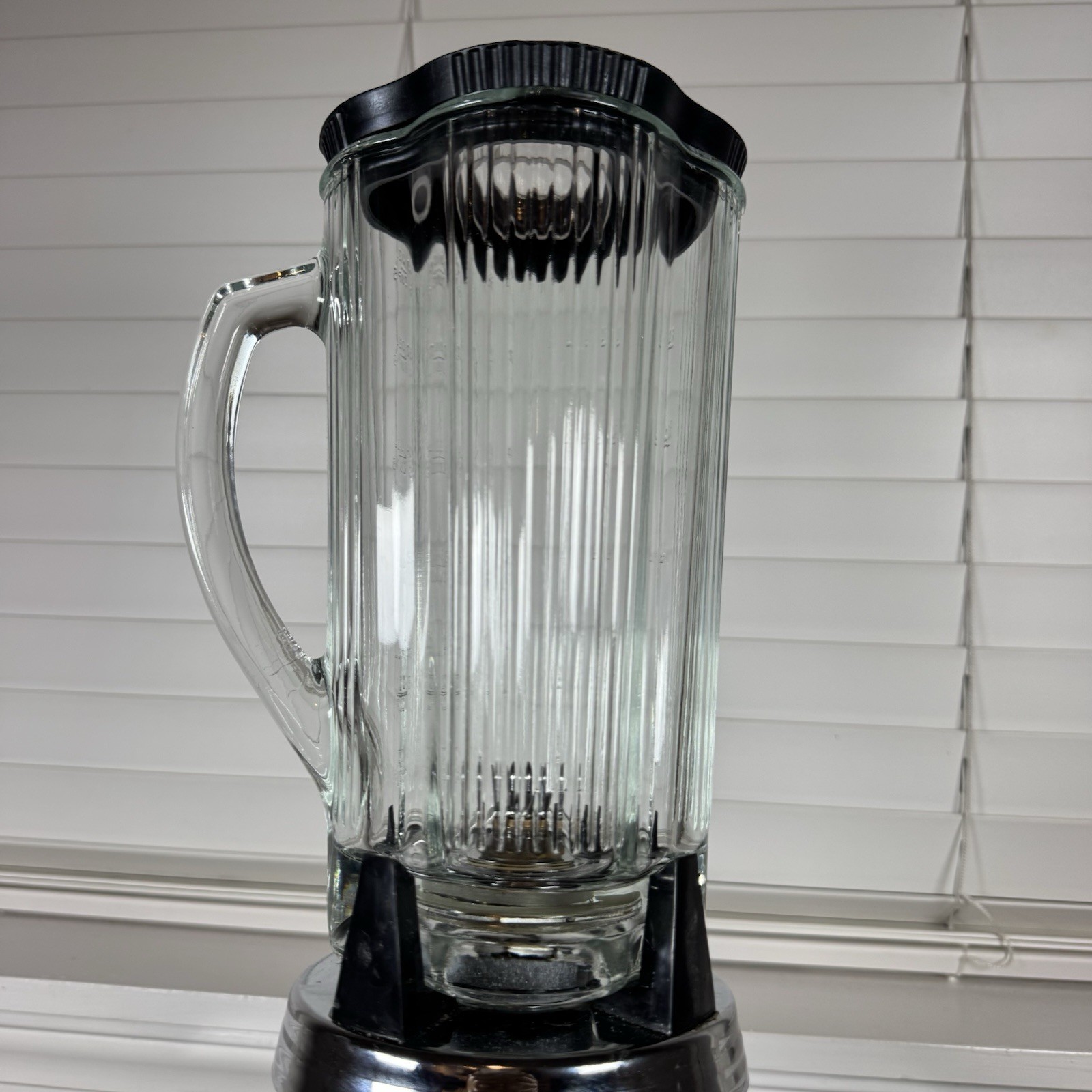 Rare Vintage Waring Electric Blender 51BL25 Beehive Chrome 2-Speed Tested Works