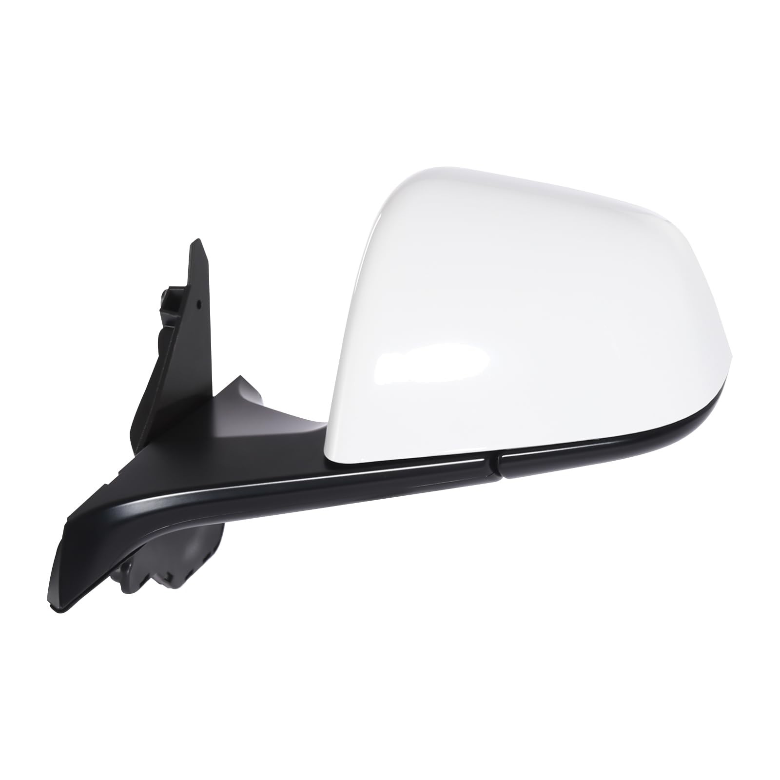 Left Side Rearview Mirror for Tesla Model White Power Folding Heated Driver Side