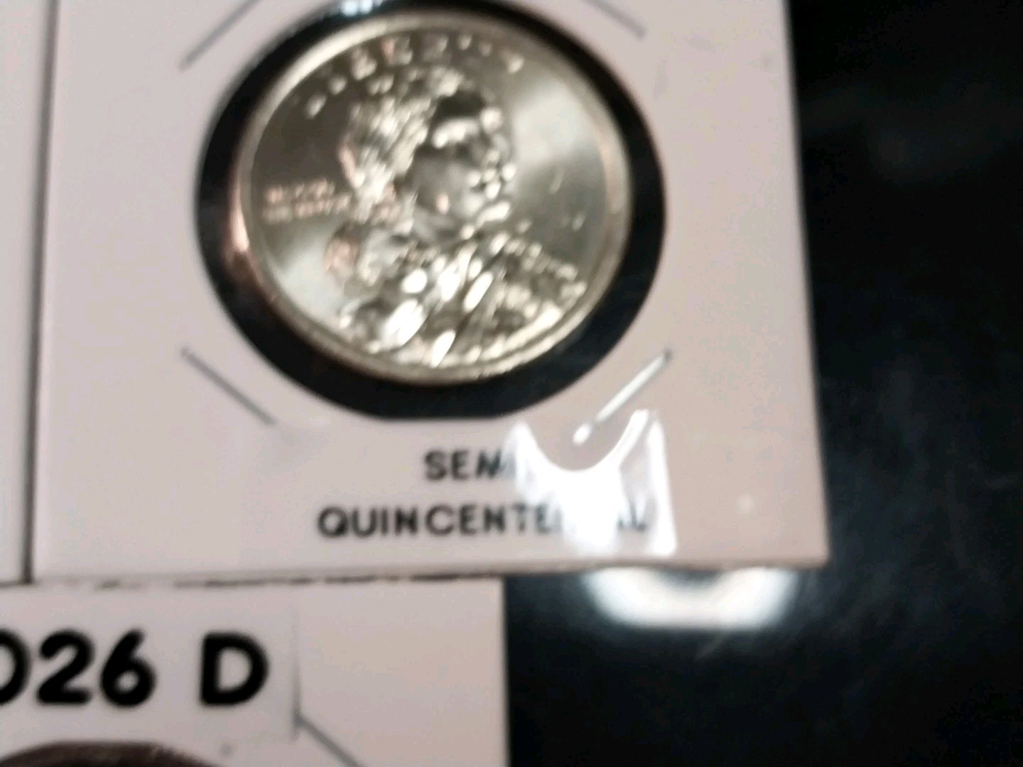 NEAR COMPLETE SET OF 2026 SEMI QUINCENTENIAL COINS IN HOLDERS WITH LABLES 9 PCS