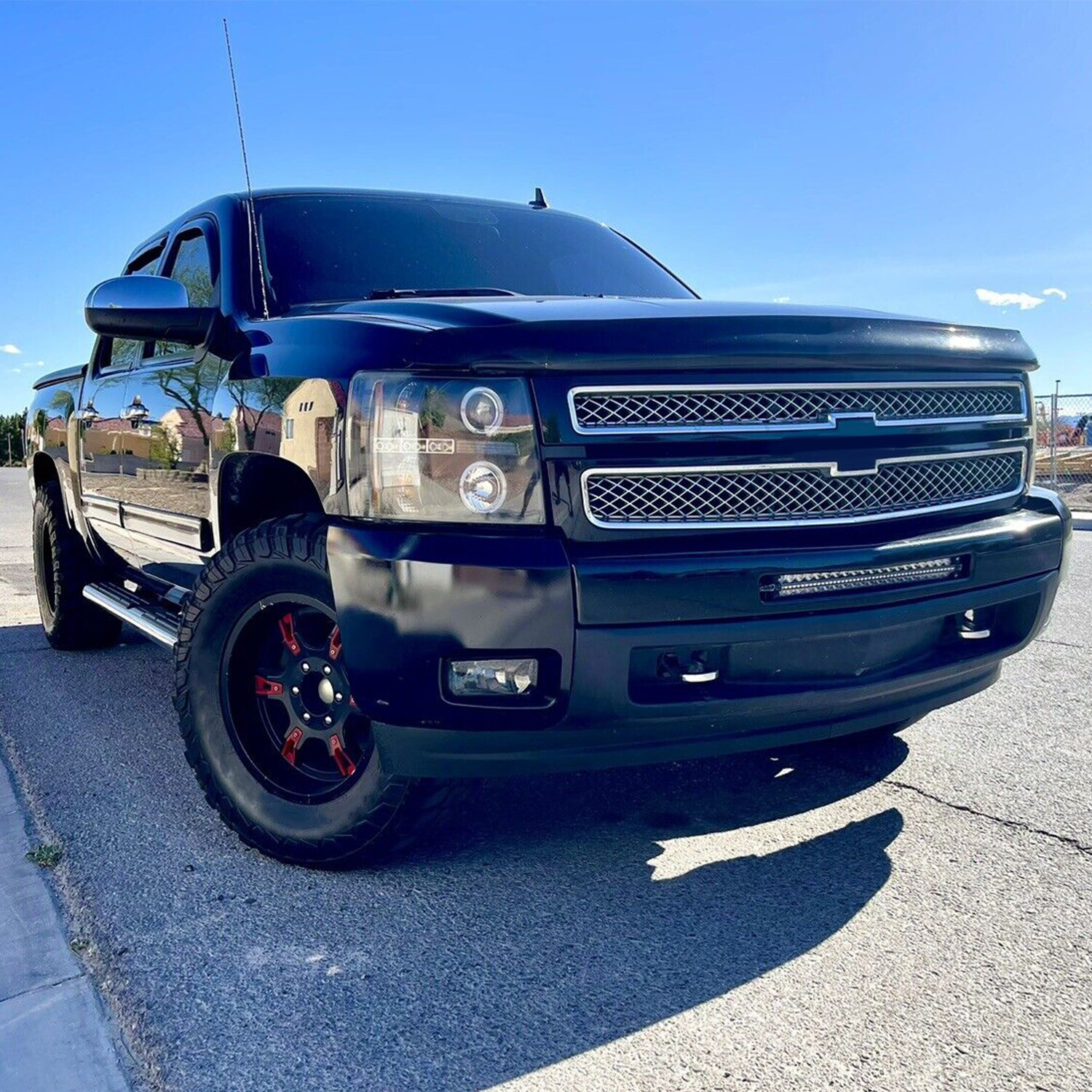 Bumper Lower Valance Air Deflector Textured For Chevy Silverado 1500 2007-2013