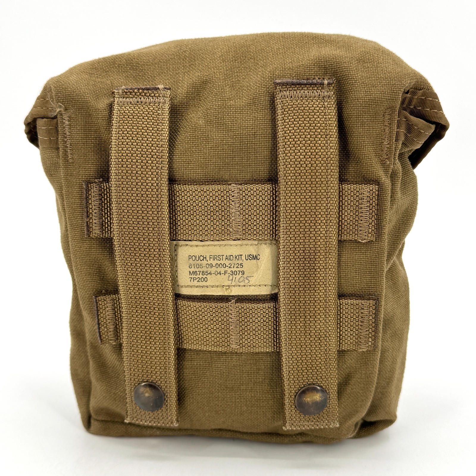 US Military USMC MOLLE Coyote IFAK Individual First Aid Kit Pouch