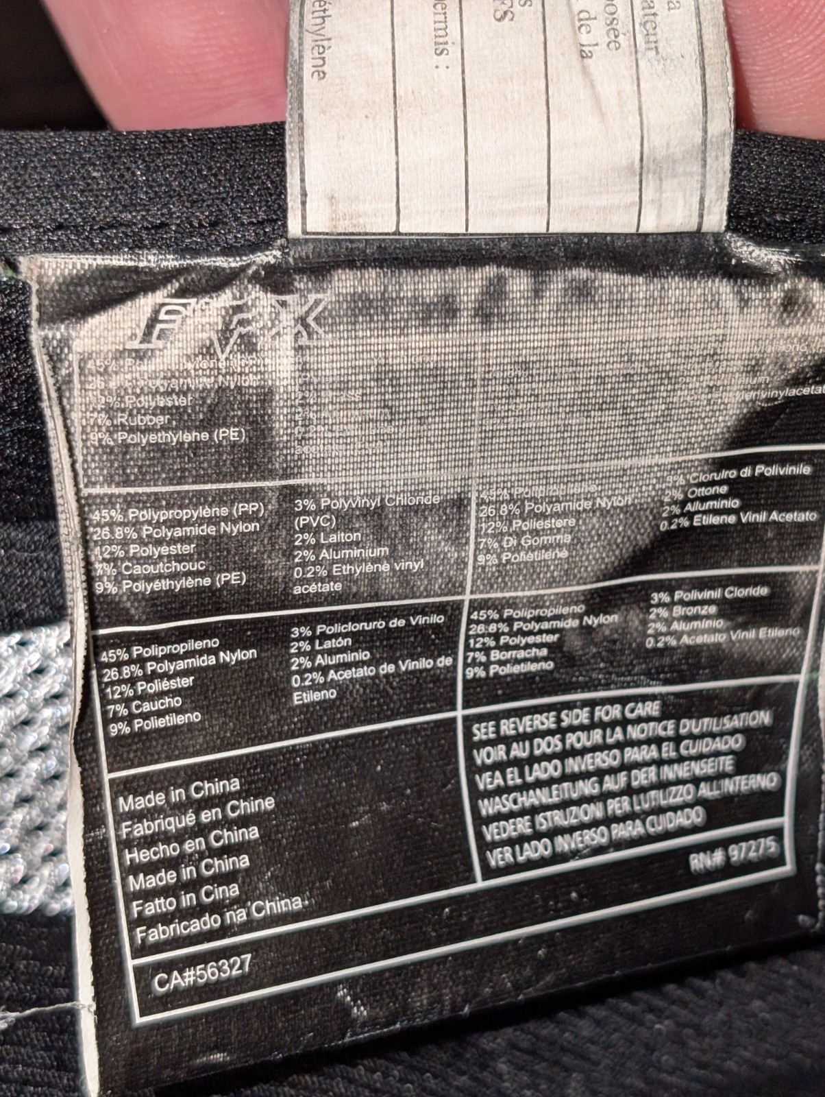 Fox Racing Titan Pro Knee Shin Guard One size fits most Black White