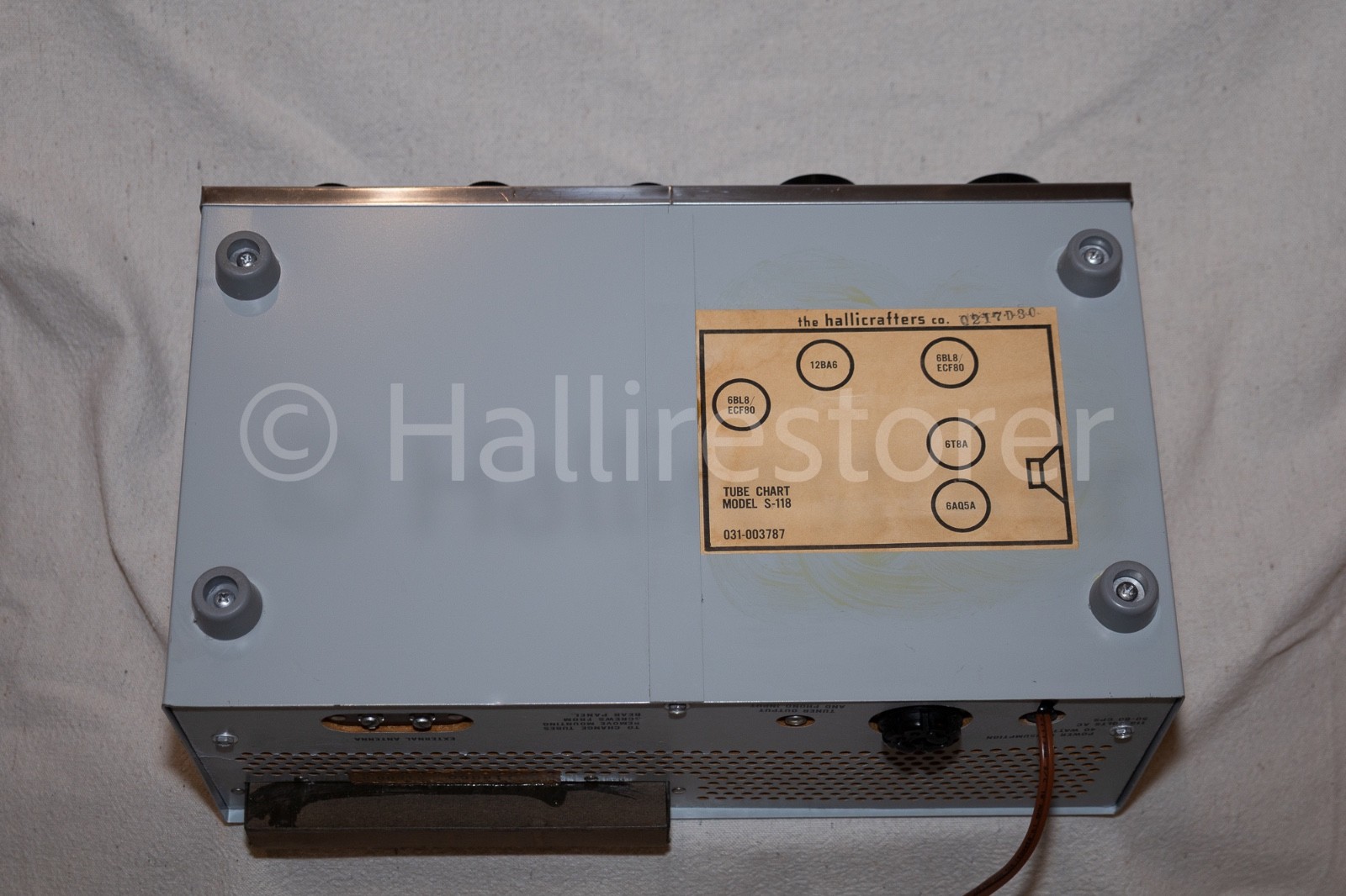 HALLICRAFTERS S-118 RESTORED