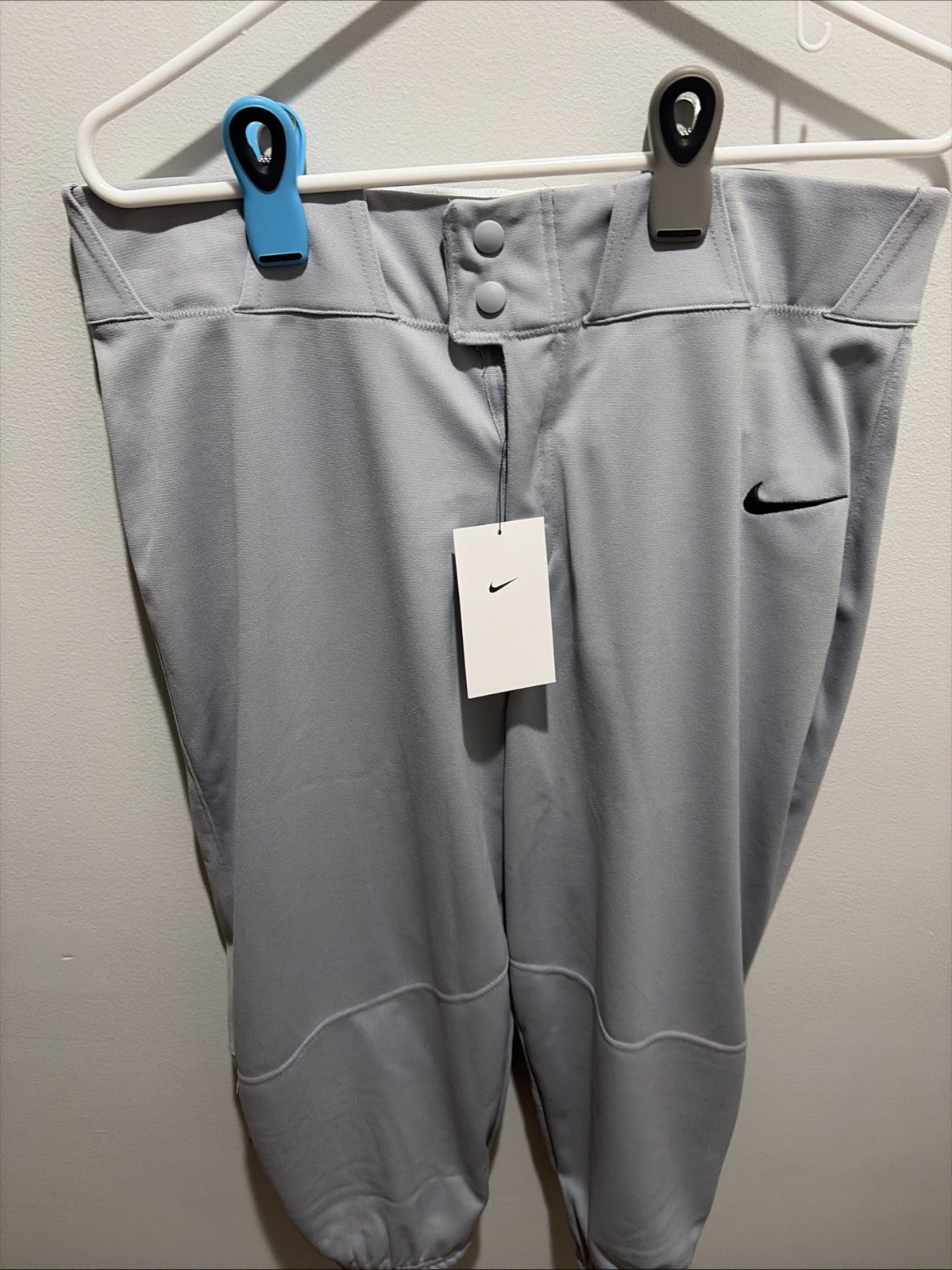 Nike Men's Baseball Pants Gray, Size Large New With Tags