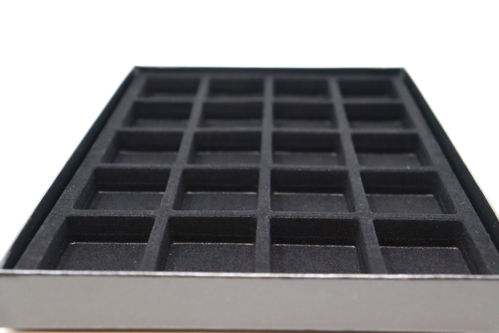 20 Compartment Riker Display Case for Zippo Lighters Jewelry Collectibles & More