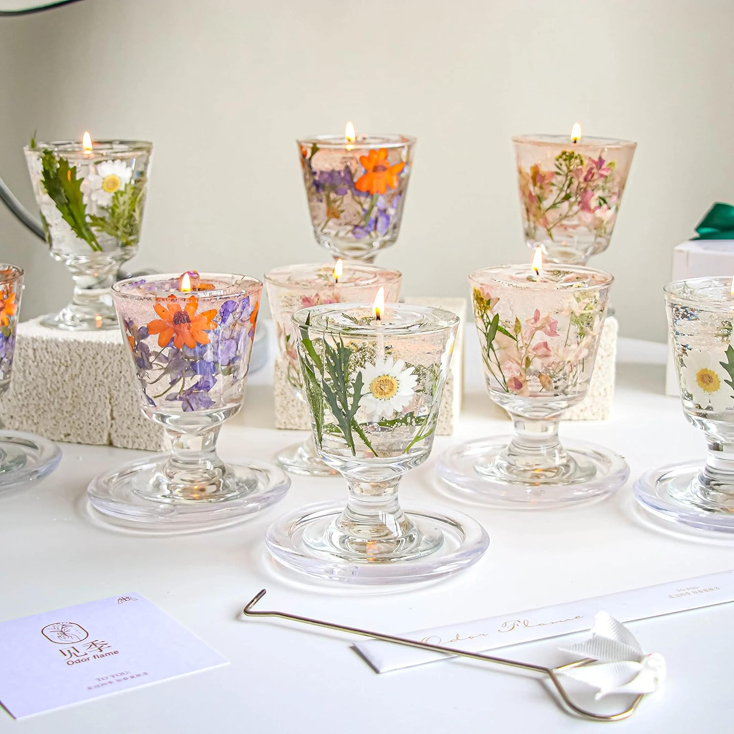 Transparent Jelly Wax DIY Candle Making Gel Wax Handmade