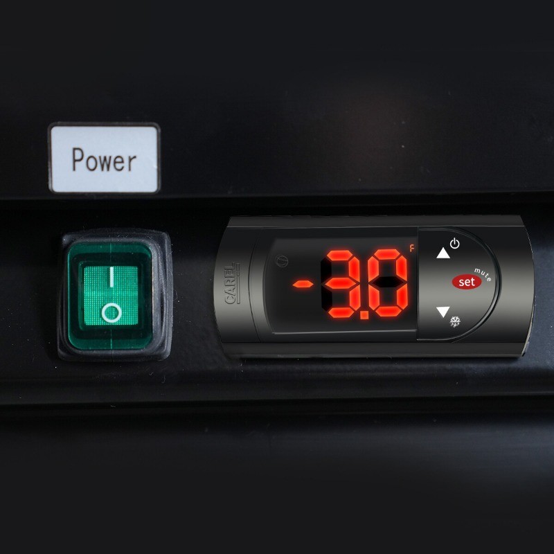 Commercial Glass Door Freezer Reach in Display Merchandiser Restaurant 70 Cu.ft