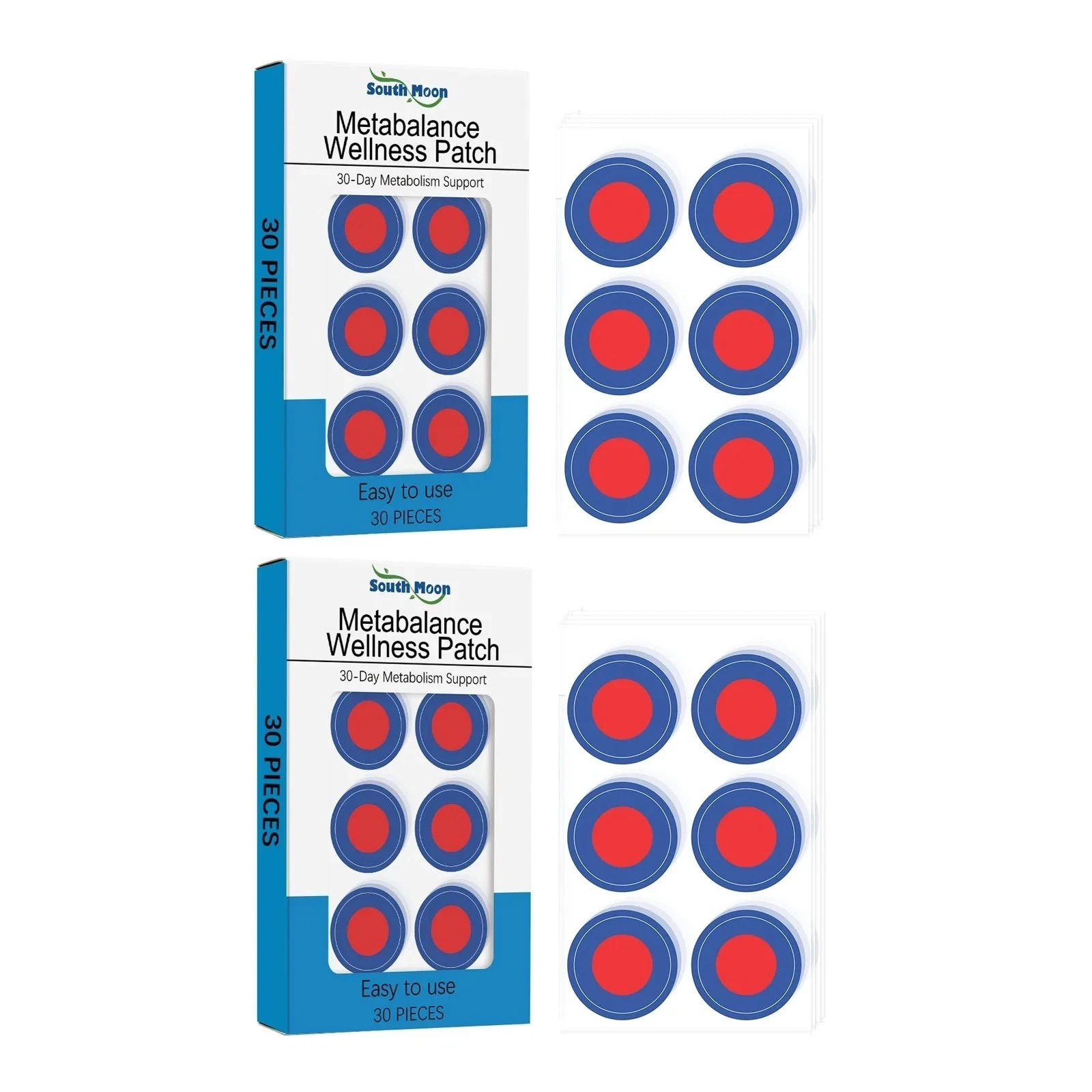 30PC Purisaki Weight Loss Plasters Pack of 30 Metabalance Patch Quick Fat Burner