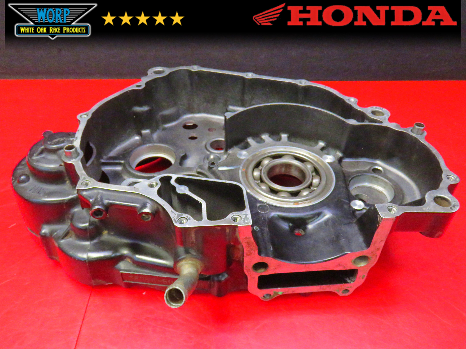 1985 HONDA ATC350X MATCHED CRANK CASE LEFT RIGHT CRANKCASE ENGINE BOTTOM END
