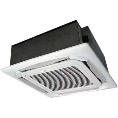 24000 BTU Dual Zone Ductless Mini Split AC - Heat Pump: 12000x2 Ceiling Cassette