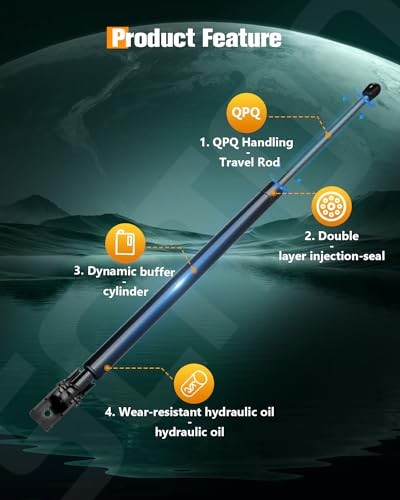 Hood Lift Supports Replacement Struts Gas Springs Shocks Fit for Nissan