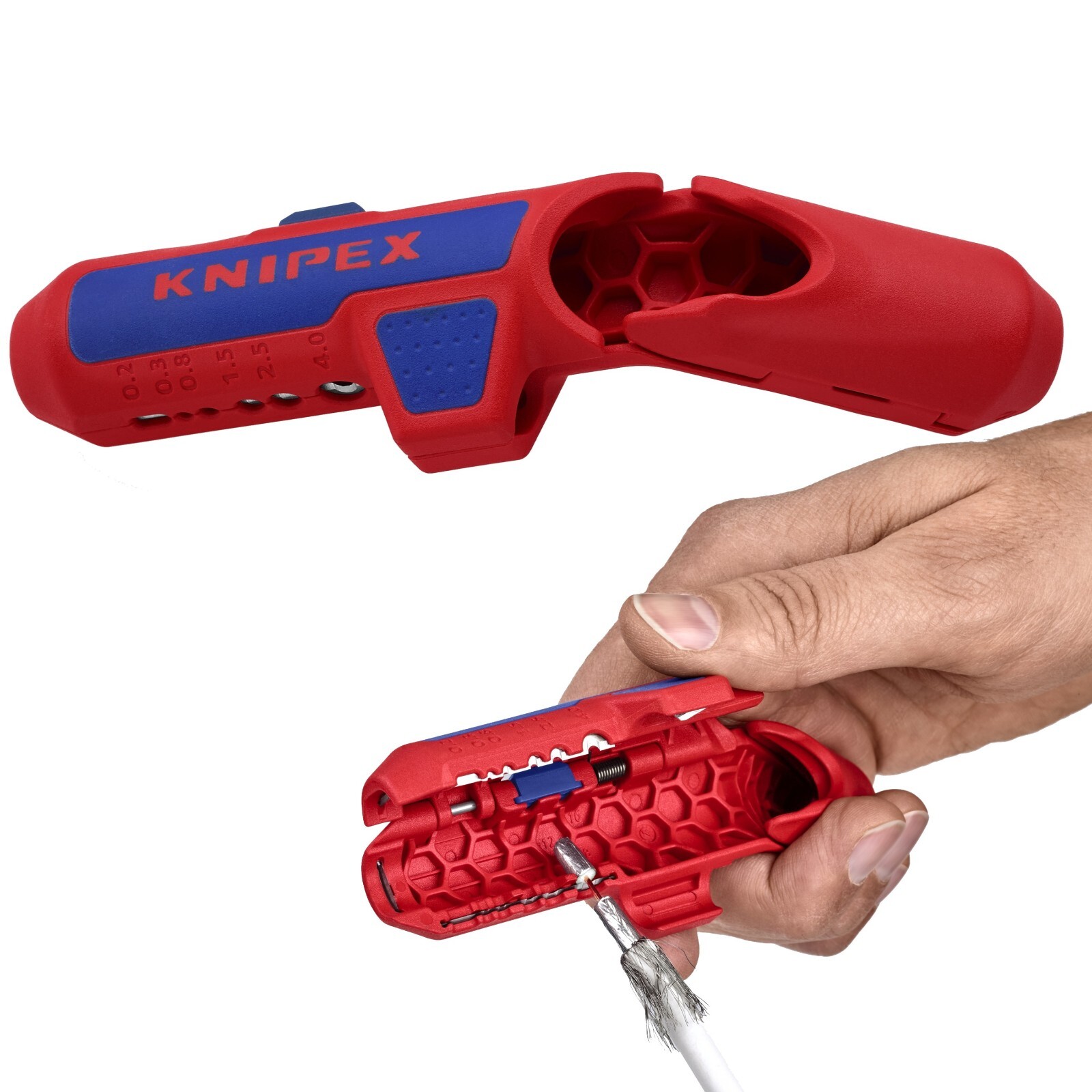 Knipex Universal Dismantling Wire Stripping Tool Ergo Strip 169501SB Right Hand