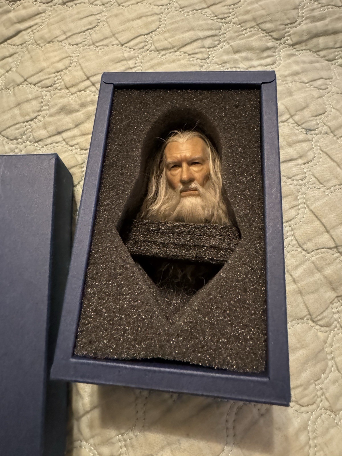 Asmus Toys Gandalf 2.0 1/6 Head Carving The Lord of the Rings Figure Head Crown