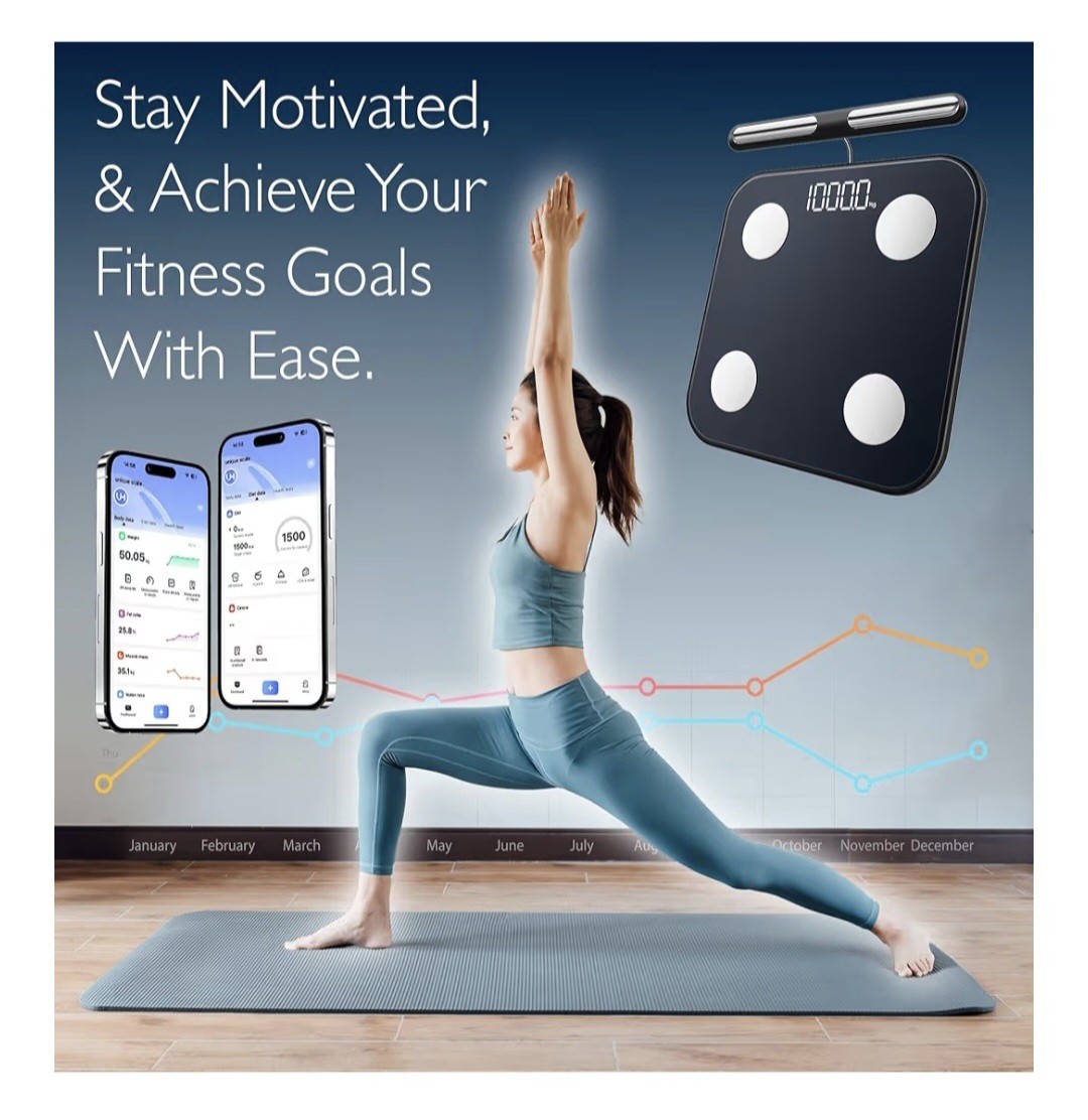 The Body Pod Smart Health Scale - Body Fat 8-Electrode 400lbs Limit NEW Sealed