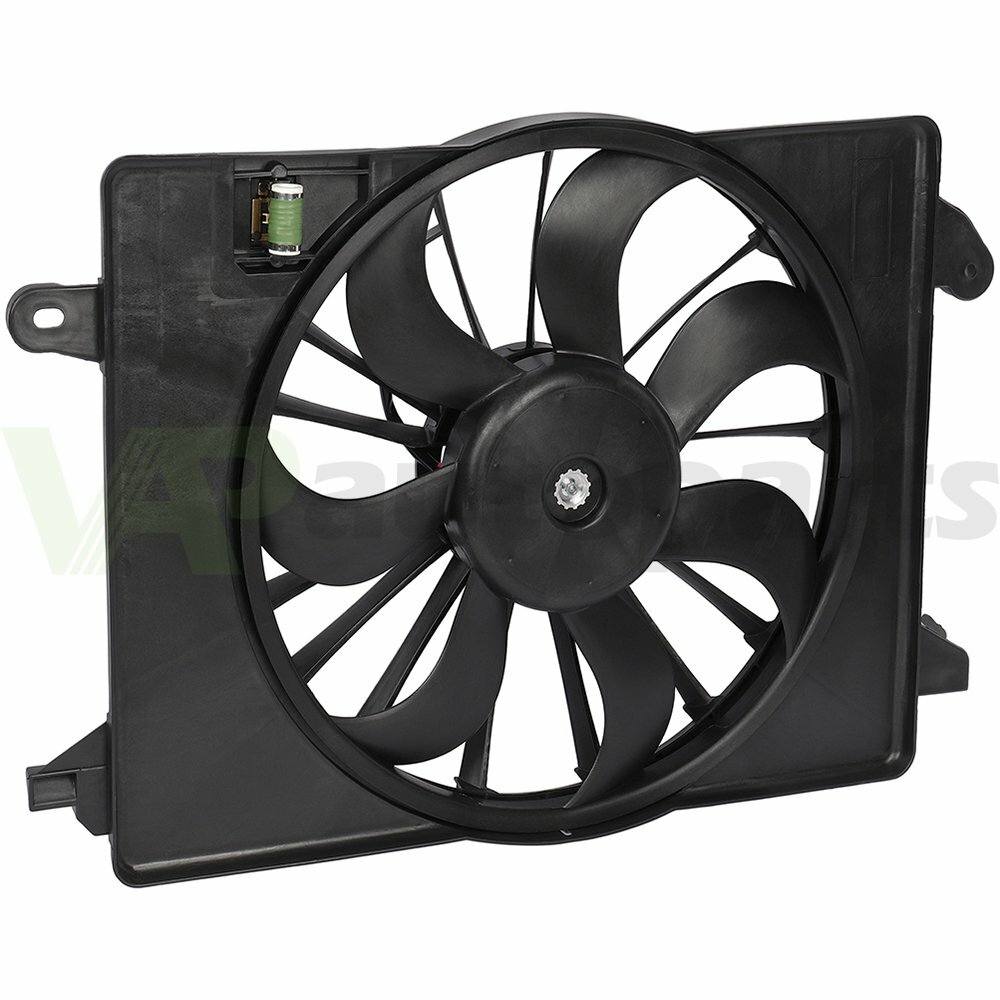 Radiator Cooling Fan Assembly For 2009-17 Dodge Charger Challenger Chrysler 300