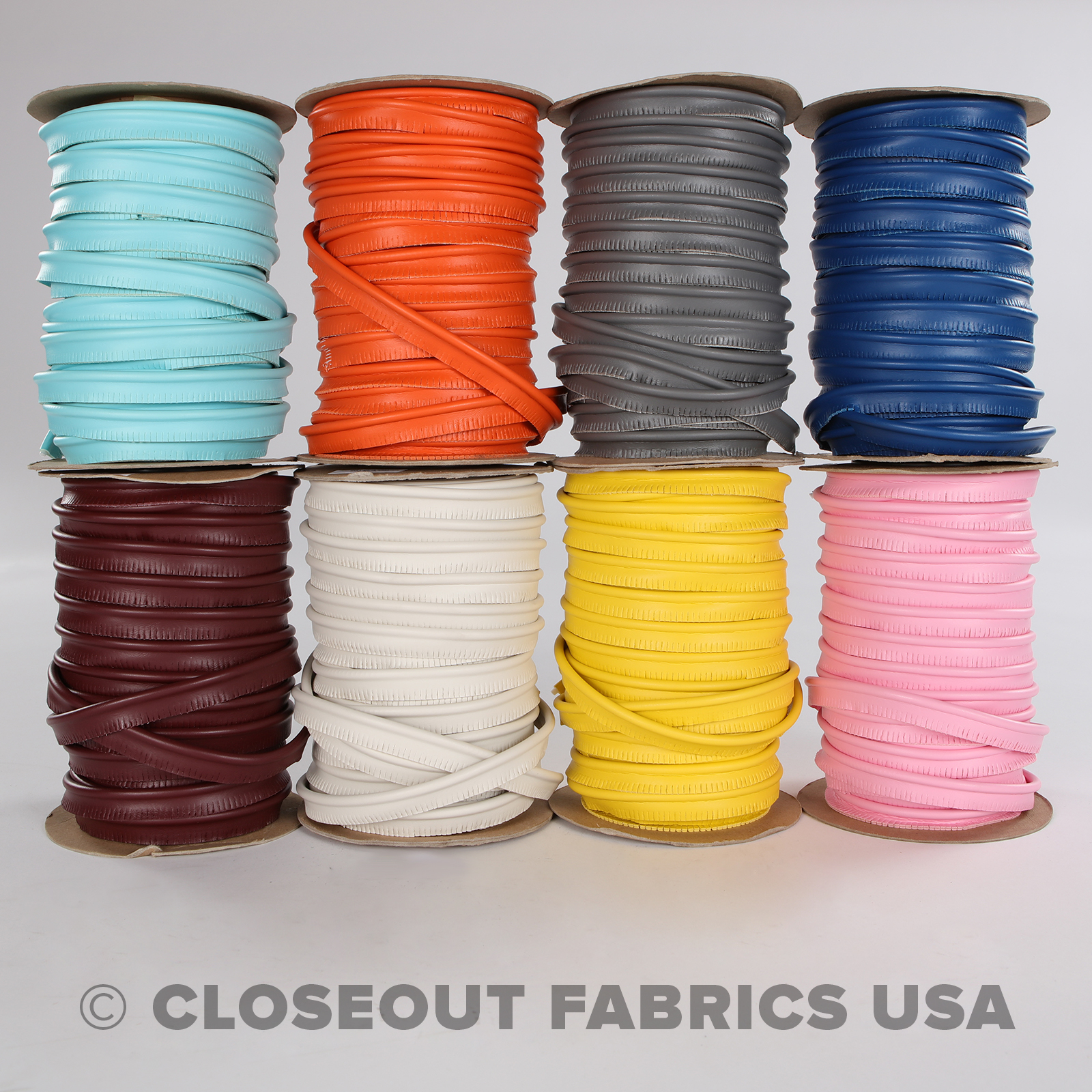 Welt Cord Piping Trim - Marine Vinyl Fabric Auto Boat Upholstery