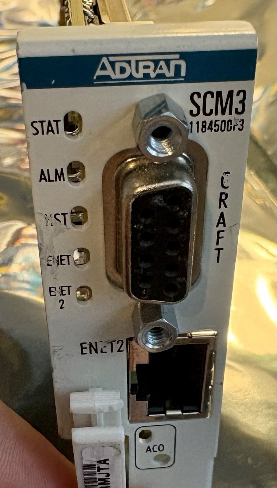 Adtran 1184500F3 Opti6100 SCM3