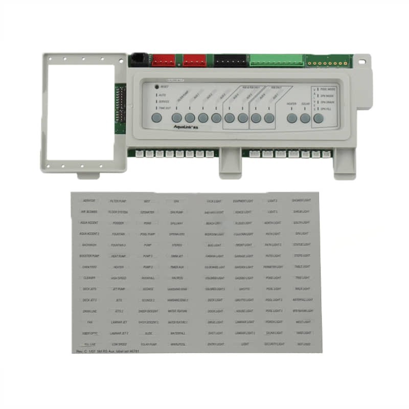 Jandy Aqualink RS Main Control Replacement Board w/Bezel Only. New open box.