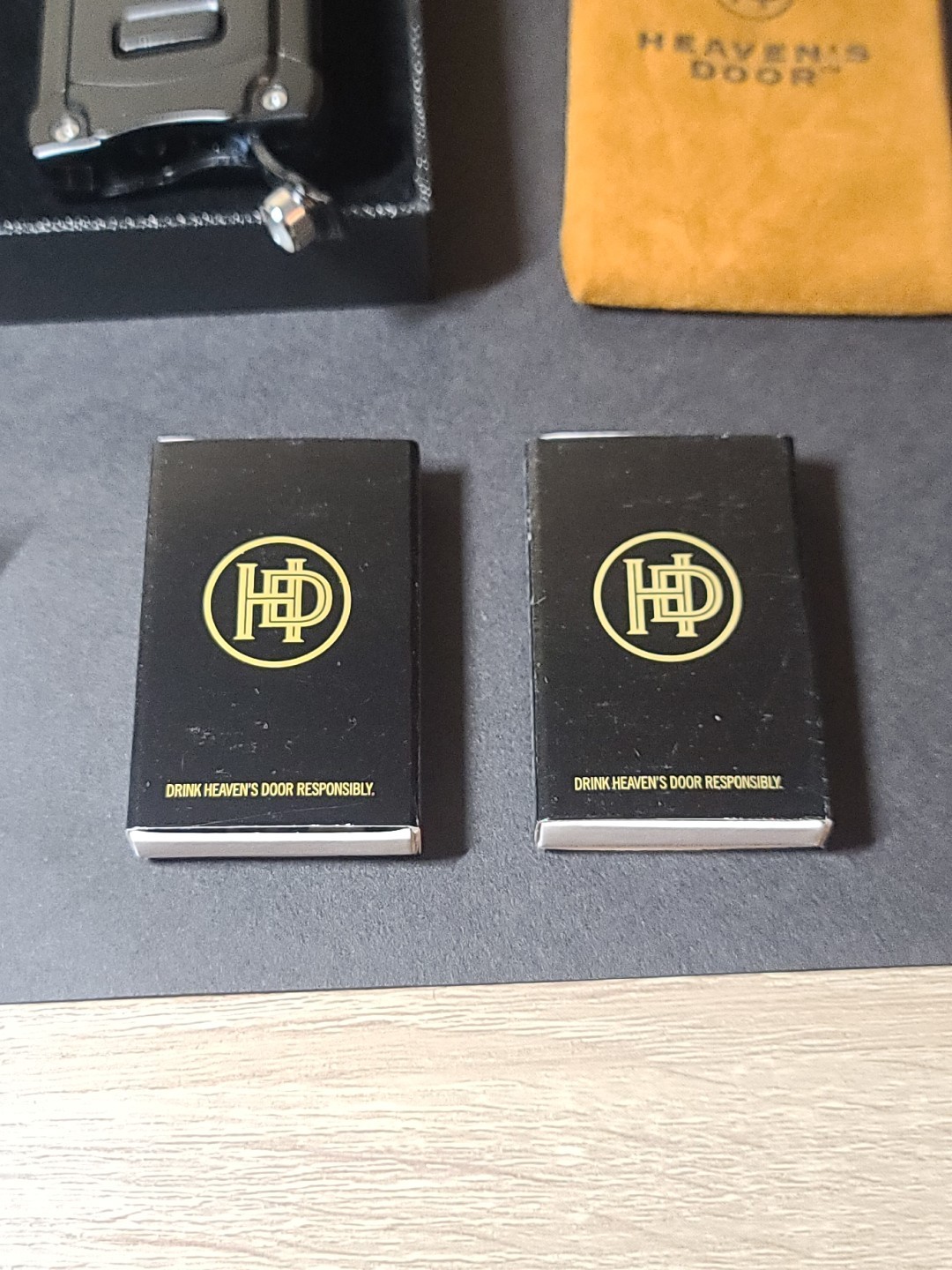 Bob Dylan HEAVEN'S DOOR! Cigar Cutter & Holder, Pins, Matches, & Whiskey Glass!