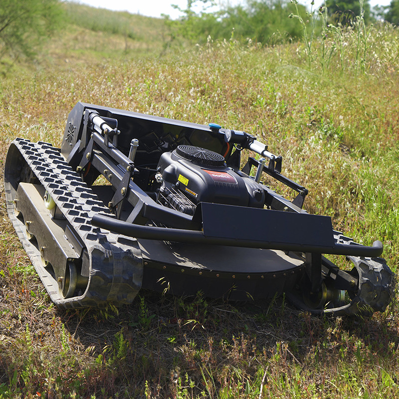 New 22 hp remote control off-road tank lawn mower with adjustable mowing height